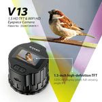 Câmara Ocular Portátil WiFi HD com Ecrã TFT de 1,5 polegadas, V13