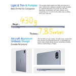 Ulefone Tab W10 Tablet PC WiFi, 10,1 polegadas Android 14 Unisoc T606 Octa Core, Plugue UE, Tab W10
