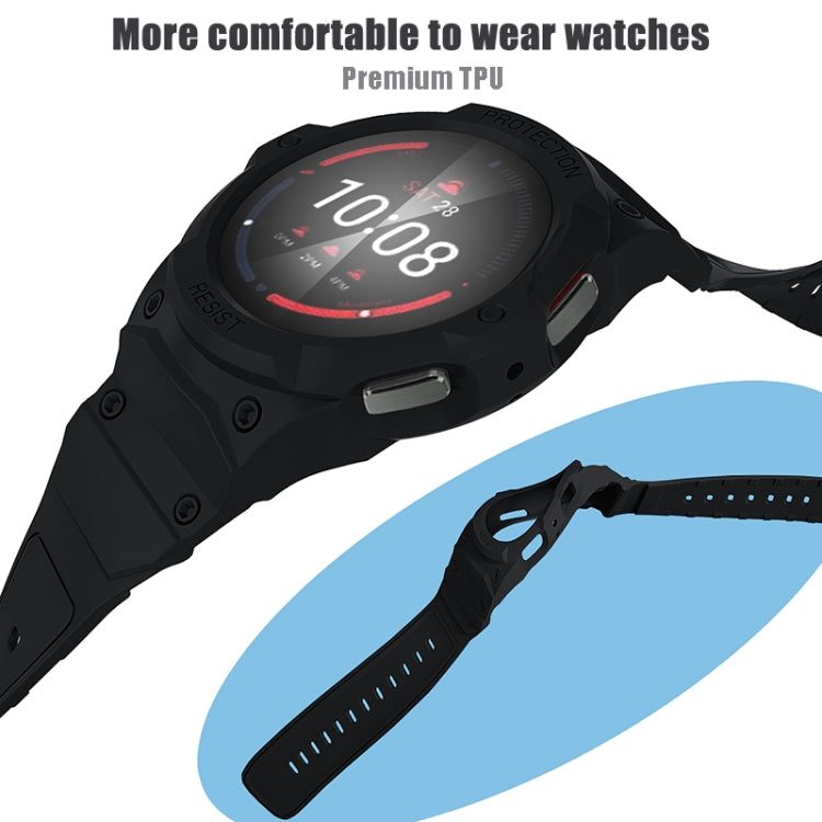 Correia de relógio integrada em TPU, para Samsung Galaxy Watch 7 44mm, para Samsung Galaxy Watch 7 40mm