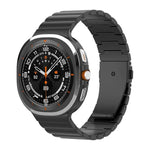 One Bead Flat Buckle Pure Titanium Watch Band, For Samsung Galaxy Watch Ultra / Ultra 2025, For Samsung Galaxy Watch8 / Watch8 Classic