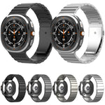 One Bead Flat Buckle Pure Titanium Watch Band, For Samsung Galaxy Watch Ultra / Ultra 2025, For Samsung Galaxy Watch8 / Watch8 Classic