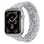 Pulseira de Relógio em Resina Quadrada com Corda Elástica, Para Apple Watch 46mm / 49mm / 45mm / 44mm, Para Apple Watch 42mm / 41mm / 40mm / 38mm