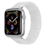 Pulseira de Relógio em Resina Quadrada com Corda Elástica, Para Apple Watch 46mm / 49mm / 45mm / 44mm, Para Apple Watch 42mm / 41mm / 40mm / 38mm