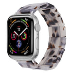 Pulseira de Relógio em Resina Quadrada com Corda Elástica, Para Apple Watch 46mm / 49mm / 45mm / 44mm, Para Apple Watch 42mm / 41mm / 40mm / 38mm