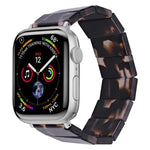 Pulseira de Relógio em Resina Quadrada com Corda Elástica, Para Apple Watch 46mm / 49mm / 45mm / 44mm, Para Apple Watch 42mm / 41mm / 40mm / 38mm