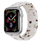 Pulseira de Relógio em Resina Quadrada com Corda Elástica, Para Apple Watch 46mm / 49mm / 45mm / 44mm, Para Apple Watch 42mm / 41mm / 40mm / 38mm