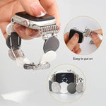 Pulseira de Relógio em Metal com Corrente de Liga, Para Apple Watch 46mm / 49mm / 45mm / 44mm, Para Apple Watch 42mm / 41mm / 40mm / 38mm