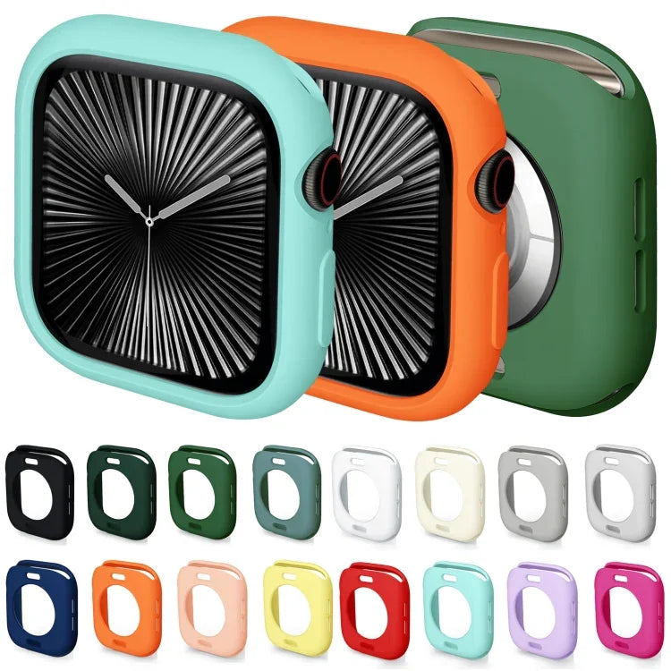 Capa de Relógio Candy TPU de Cobertura Parcial, Para Apple Watch Series 11 / 10 46mm, Para Apple Watch Series 11 / 10 42mm
