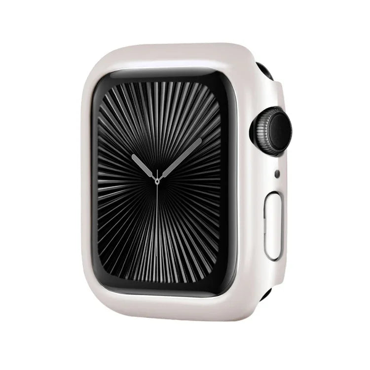 Spray Glazing PC Frame Half Coverage Watch Case, For Apple Watch Series 10 / 11 46mm, For Apple Watch Series 10 / 11 42mm