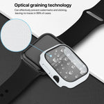 Capa de Relógio com Filme Temperado Integrado em PC, Para Apple Watch Series 10 / 11 46mm, Para Apple Watch Series 10 / 11 42mm