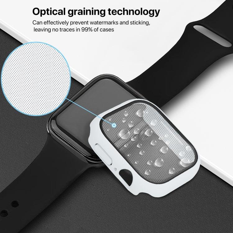 Capa de Relógio com Filme Temperado Integrado em PC, Para Apple Watch Series 10 / 11 46mm, Para Apple Watch Series 10 / 11 42mm