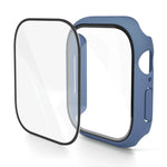 Capa de Relógio com Filme Temperado Integrado em PC, Para Apple Watch Series 10 / 11 46mm, Para Apple Watch Series 10 / 11 42mm
