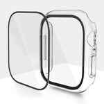 Capa de Relógio com Filme Temperado Integrado em PC, Para Apple Watch Series 10 / 11 46mm, Para Apple Watch Series 10 / 11 42mm
