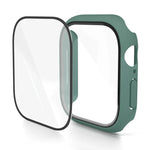 Capa de Relógio com Filme Temperado Integrado em PC, Para Apple Watch Series 10 / 11 46mm, Para Apple Watch Series 10 / 11 42mm