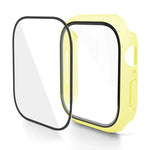 Capa de Relógio com Filme Temperado Integrado em PC, Para Apple Watch Series 10 / 11 46mm, Para Apple Watch Series 10 / 11 42mm