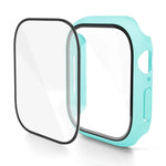 Capa de Relógio com Filme Temperado Integrado em PC, Para Apple Watch Series 10 / 11 46mm, Para Apple Watch Series 10 / 11 42mm