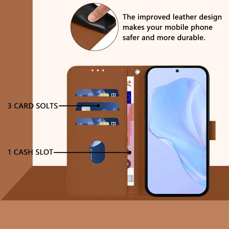 Capa de telemóvel em pele cor sólida com sensação de pele e cordão, para iPhone Air, para iPhone 16 Pro Max