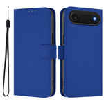 Capa de telemóvel em pele cor sólida com sensação de pele e cordão, para iPhone Air, para iPhone 16 Pro Max