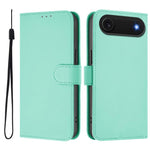 Capa de telemóvel em pele cor sólida com sensação de pele e cordão, para iPhone Air, para iPhone 16 Pro Max