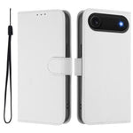 Capa de telemóvel em pele cor sólida com sensação de pele e cordão, para iPhone Air, para iPhone 16 Pro Max