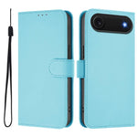 Capa de telemóvel em pele cor sólida com sensação de pele e cordão, para iPhone Air, para iPhone 16 Pro Max
