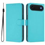 Capa de telemóvel em pele cor sólida com sensação de pele e cordão, para iPhone Air, para iPhone 16 Pro Max
