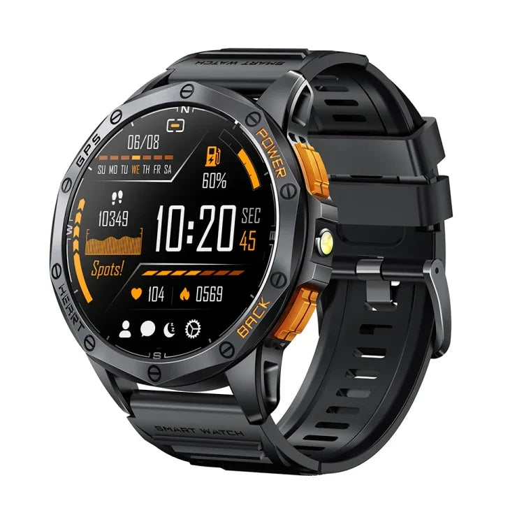 LEMFO K67 Relógio Inteligente Desportivo GPS com Ecrã AMOLED 1.43 polegadas, Suporte Chamada Bluetooth / Monitorização de Saúde