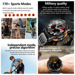 LEMFO K67 Relógio Inteligente Desportivo GPS com Ecrã AMOLED 1.43 polegadas, Suporte Chamada Bluetooth / Monitorização de Saúde