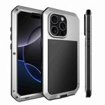 Capa de telemóvel metálica RedPepper tripla proteção, para iPhone 17 Pro Max, para iPhone 17 Pro, para iPhone 17, para iPhone Air, para iPhone 16 Pro Max, para iPhone 16 Pro, para iPhone 16 Plus, para iPhone 16