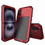 Capa de telemóvel metálica RedPepper tripla proteção, para iPhone 17 Pro Max, para iPhone 17 Pro, para iPhone 17, para iPhone Air, para iPhone 16 Pro Max, para iPhone 16 Pro, para iPhone 16 Plus, para iPhone 16