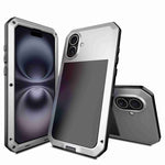 Capa de telemóvel metálica RedPepper tripla proteção, para iPhone 17 Pro Max, para iPhone 17 Pro, para iPhone 17, para iPhone Air, para iPhone 16 Pro Max, para iPhone 16 Pro, para iPhone 16 Plus, para iPhone 16