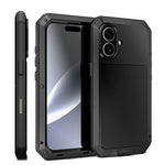 Capa de telemóvel metálica RedPepper tripla proteção, para iPhone 17 Pro Max, para iPhone 17 Pro, para iPhone 17, para iPhone Air, para iPhone 16 Pro Max, para iPhone 16 Pro, para iPhone 16 Plus, para iPhone 16