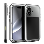 Capa de telemóvel metálica RedPepper tripla proteção, para iPhone 17 Pro Max, para iPhone 17 Pro, para iPhone 17, para iPhone Air, para iPhone 16 Pro Max, para iPhone 16 Pro, para iPhone 16 Plus, para iPhone 16