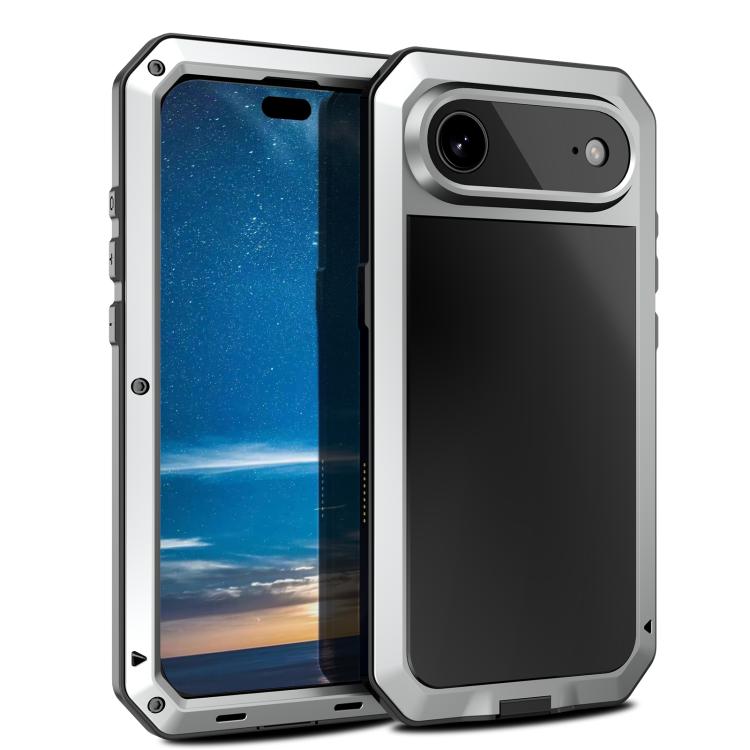 Capa de telemóvel metálica RedPepper tripla proteção, para iPhone 17 Pro Max, para iPhone 17 Pro, para iPhone 17, para iPhone Air, para iPhone 16 Pro Max, para iPhone 16 Pro, para iPhone 16 Plus, para iPhone 16