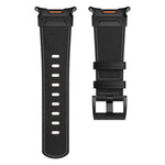 Pulseira de Relógio em Pele Estilo Mecha, Para Samsung Galaxy Watch Ultra 47mm / Ultra 2025