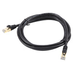 Cabo de Rede Gigabit Cat 8 Dupla Blindagem, 1m, 2m, 3m, 5m, 8m, 10m, 15m, 20m, 30m