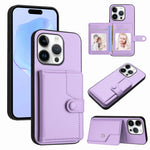 Capa de telemóvel com bolsa para cartões com botão e proteção RFID anti-roubo, para iPhone 17 Pro Max, para iPhone 17 Pro, para iPhone 17, para iPhone Air, para iPhone 16 Pro Max, para iPhone 16 Pro, para iPhone 16 Plus, para iPhone 16