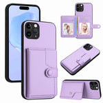 Capa de telemóvel com bolsa para cartões com botão e proteção RFID anti-roubo, para iPhone 12 mini, para iPhone 11 Pro Max, para iPhone 11, para iPhone 11 Pro, para iPhone XS / X, para iPhone XR, para iPhone XS Max, para iPhone 8 Plus / 7 Plus