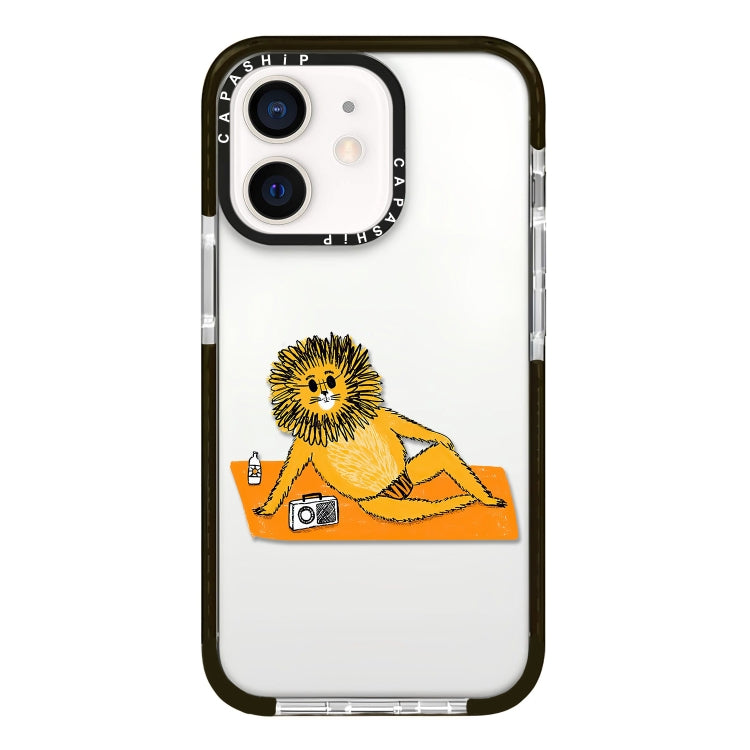Simple Illustration Pattern Full Coverage Phone Case, For iPhone 11