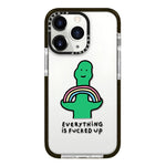 Simple Illustration Pattern Full Coverage Phone Case, For iPhone 11 Pro