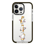 Simple Illustration Pattern Full Coverage Phone Case, For iPhone 14 Pro