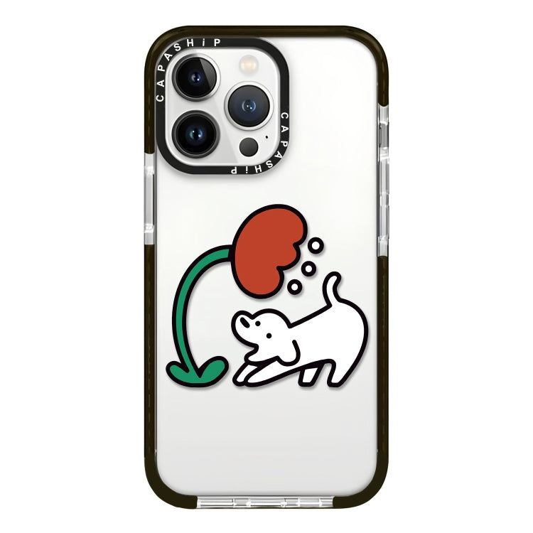 Simple Illustration Pattern Full Coverage Phone Case, For iPhone 14 Pro Max
