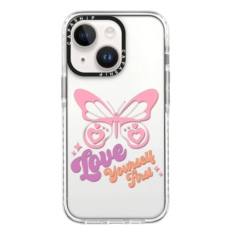 Simple Illustration Pattern Full Coverage Phone Case, For iPhone 15