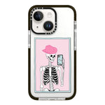 Simple Illustration Pattern Full Coverage Phone Case, For iPhone 15