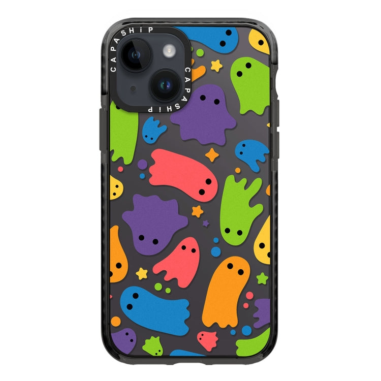 Simple Illustration Pattern Full Coverage Phone Case, For iPhone 15 Plus