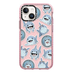 Simple Illustration Pattern Full Coverage Phone Case, For iPhone 15 Plus