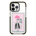 Simple Illustration Pattern Full Coverage Phone Case, For iPhone 15 Pro