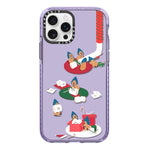 Simple Illustration Pattern Full Coverage Phone Case, For iPhone 15 Pro Max