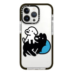 Simple Illustration Pattern Full Coverage Phone Case, For iPhone 16 Pro