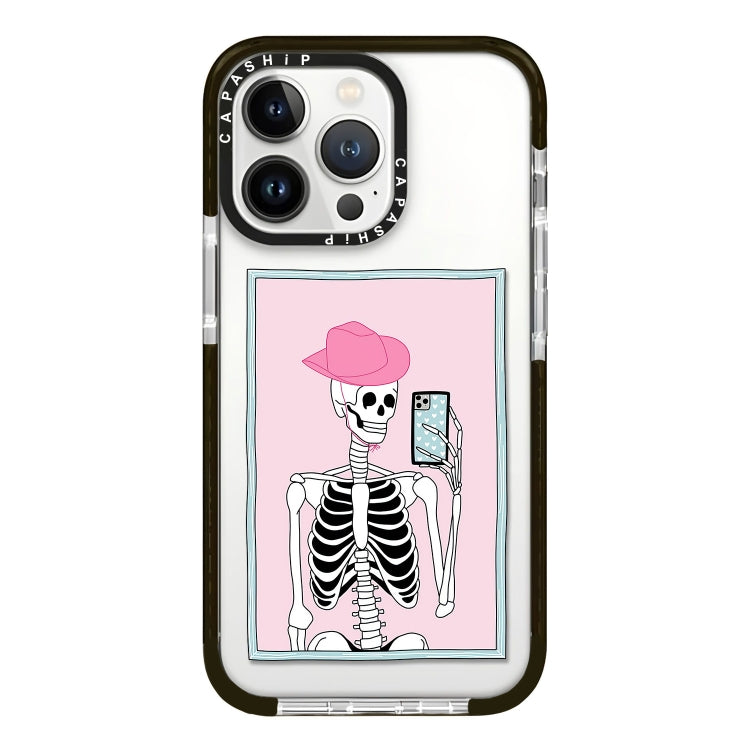 Simple Illustration Pattern Full Coverage Phone Case, For iPhone 16 Pro